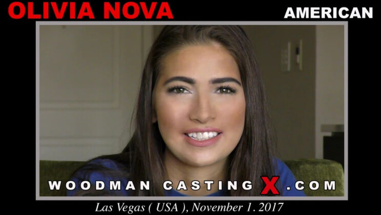 [WoodmanCasting] - First Time Anal for Young Olivia Nova in Casting Video - Olivia Nova