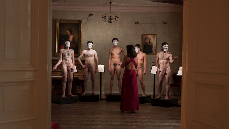 [Ersties] - Art Of Smell: Brunette Calita Fucked In Tattooed Couple Special - Calita (Ersties)