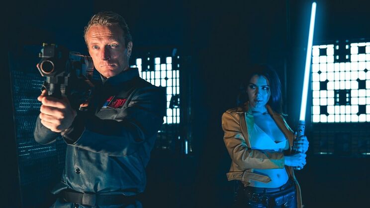 [DigitalPlayground] - Sexy Brunette Valentina Nappi in Parody Scene