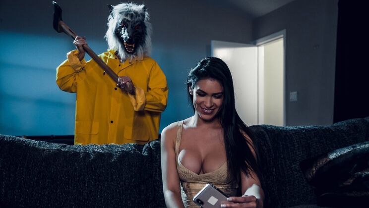 [DigitalPlayground] - All Girl Scissoring & Kissing in Leather - Emma Hix - Katana Kombat