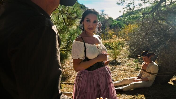 [DigitalPlayground] - Couples Fantasies: Spooning Sex In A Dress & Garter Belt - Vicki Chase - Scott Nails