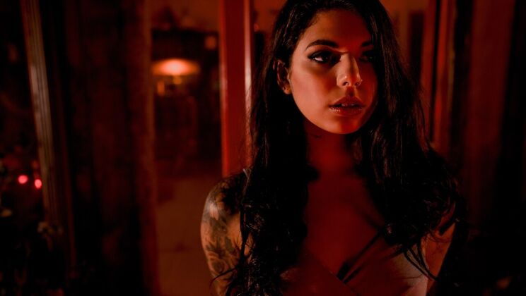 [DigitalPlayground] - Shaved Pussy Lesbian Action - Bubble Butt and Big Tits - Gina Valentina - Romi Rain