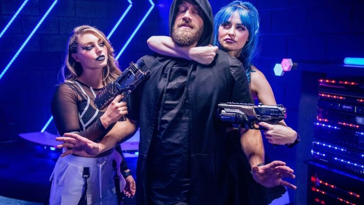 [DigitalPlayground] - Hot Lesbian Action: Shaved Innies and Big Asses Getting Worshiped - Jewelz Blu - Kayley Gunner