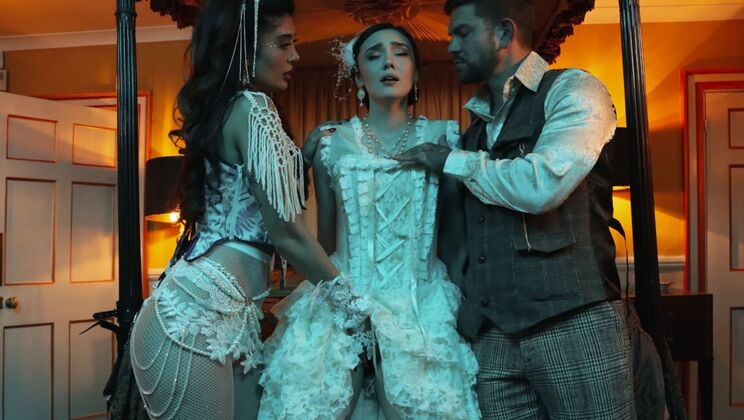 [DigitalPlayground] - Slow Mo Fucking and Pussy Licking with Vibrator Play - Juan Lucho - Marina Maya - Catherine Knight