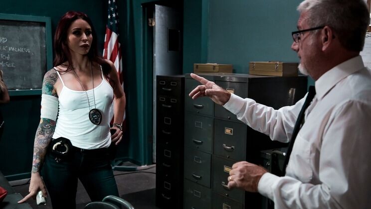 [DigitalPlayground] - Handjob to Blowjob for Average Dick Cop - Whitney Wright - Derrick Pierce