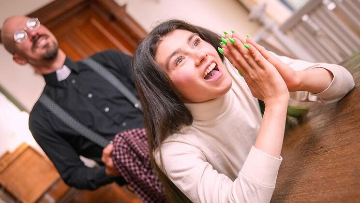 [DamnTight] - Ella June Doggystyle Pounding Confession - Tony The D - Ella June