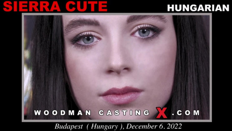 [WoodmanCasting] - Sierra Cute: First Time Casting with Ass Gape & Spanking - Sierra Cute