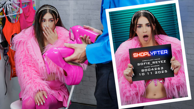 [Shoplyfter] - Pantyless Latina Sucks Dick and Takes Load on Her Heels