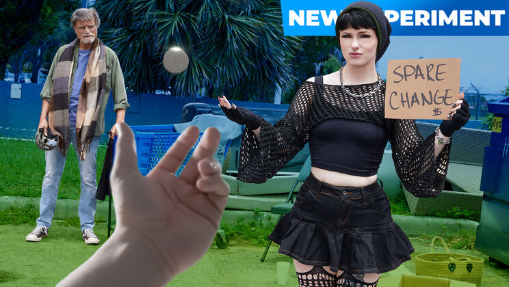 [ReptyleLabs] - Spanking a Pantyless Girl to Female Orgasm - Ethan Seeks - Raee Ripley