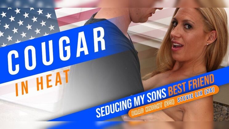Brad's Hard Fuck with Shaved MILF Stevie Lix