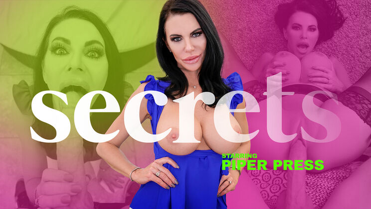 Blowjob and Facial for Mature Piper Press