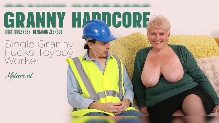 Naughty British Granny Juicy Joolz Moans While Getting Pounded