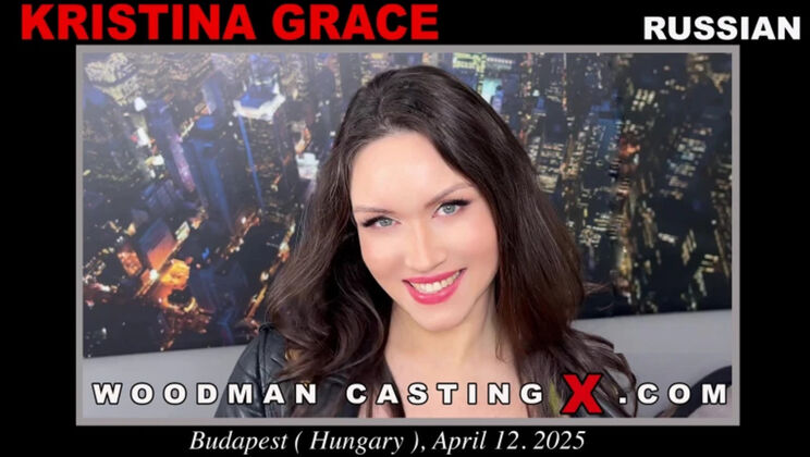 Submissive Brunette Kristina Faces Rough Casting