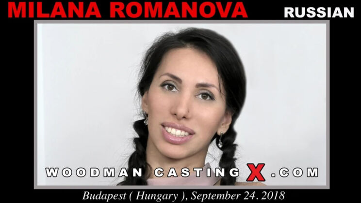 Milana Romanova Casting – Beautiful Ass and Tight Hole