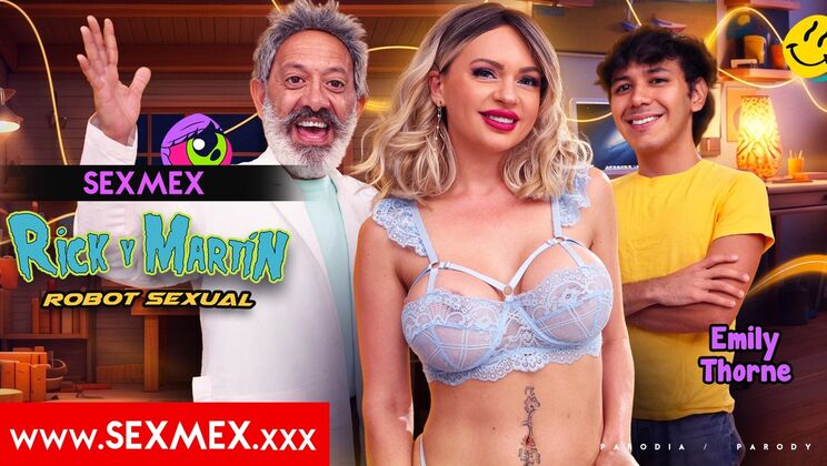 Sex Robot Bangs Emily Thorne - Spanish Hardcore with Big Tits