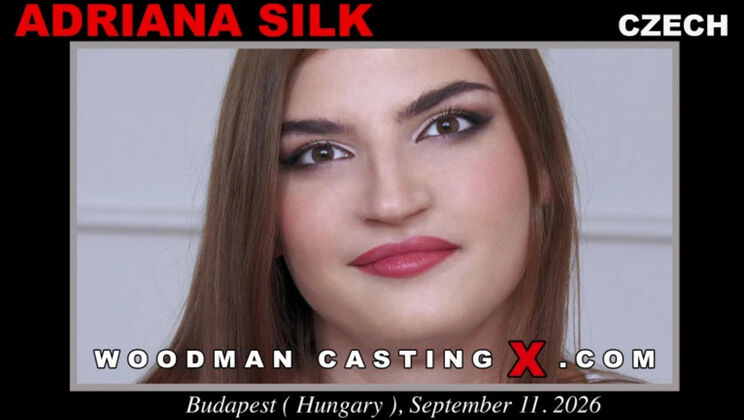 Adriana Silk Casting Cumshot