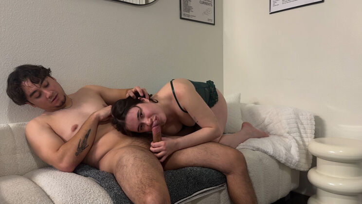 Kev & Sab St. Patrick's Day Anal Plug POV and Moaning