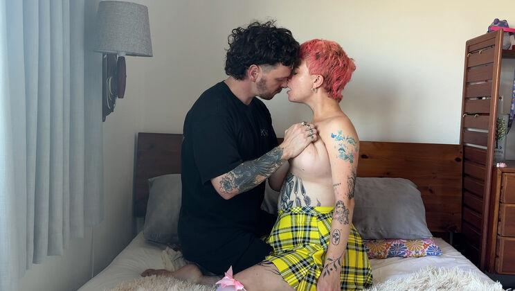 Kissing You – Jesse & Lola Brown Hair Moaning Intimate