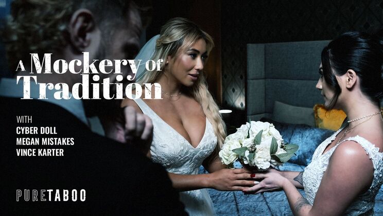 Cyber Doll Mocks Tradition In Wild Threesome