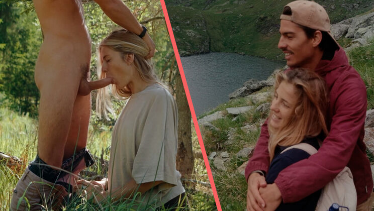 James & Lola Lost In Romania Part 3: Sloppy Deepthroat & Cum on Body