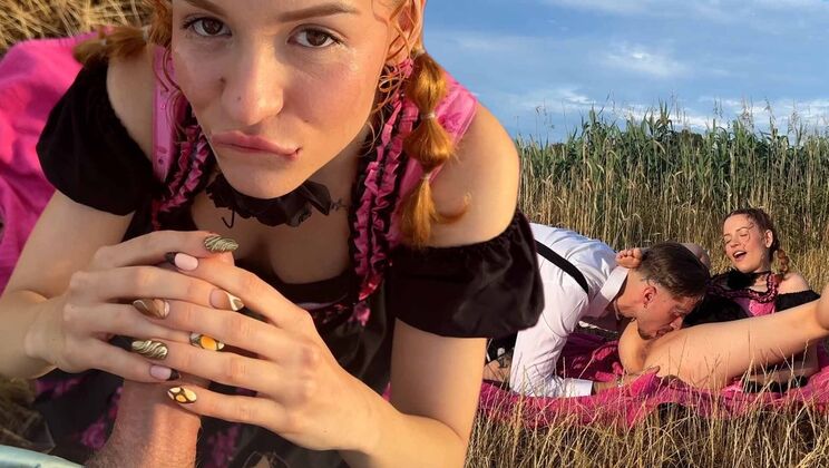 Mia & Jimmy Oktoberfest Fun